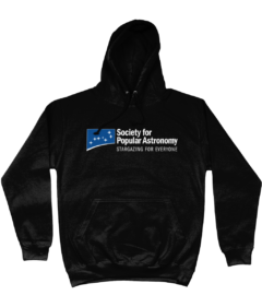 SPA black college hoodie
