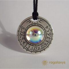 Saturn sundial pendant