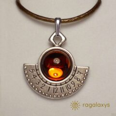 Hypatia sundial pendant