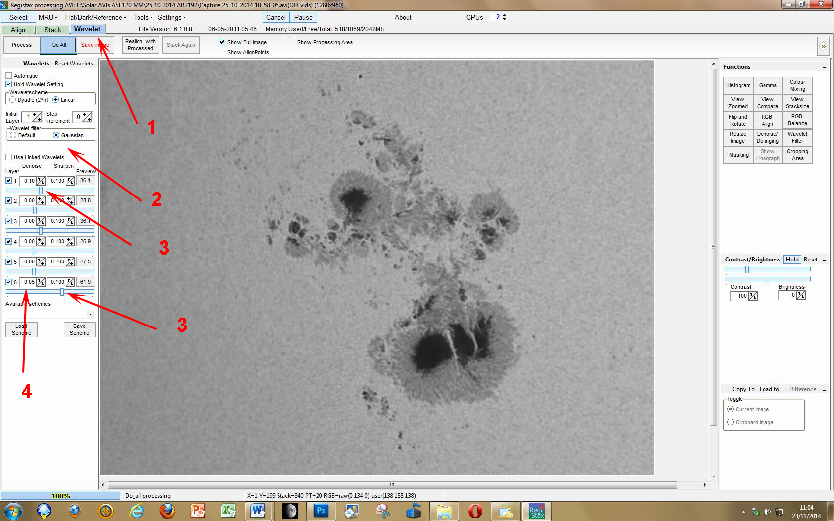 Wave Camera Program 8. Imaging the Sun – using webcams - Solar Section