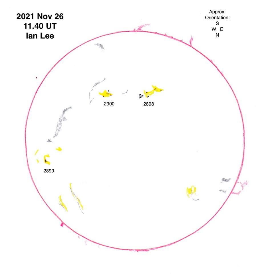 2021 November 26 1140UT Ha disc drawing ILee