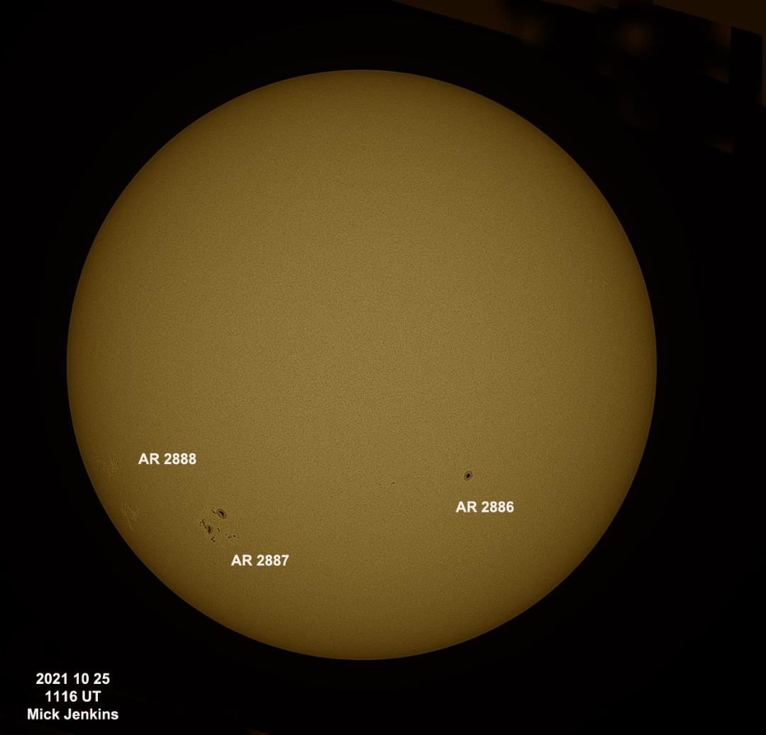 2021 October 25 1116UT WL whole disc MJenkins