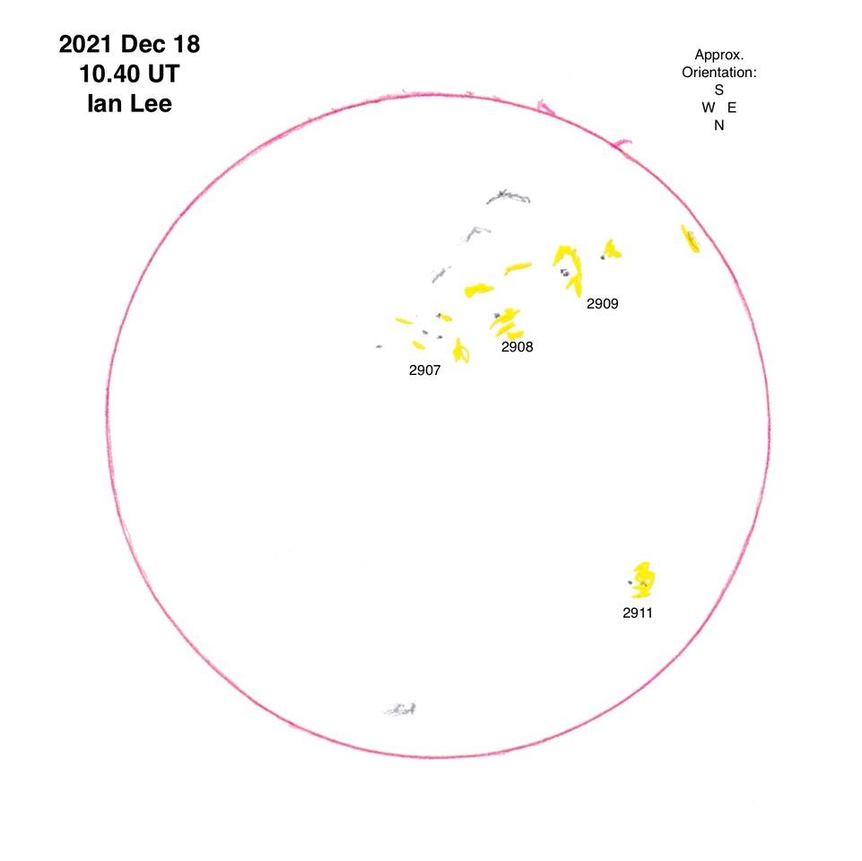 2021 December 18 1040UT Ha whole disc drawing ILee