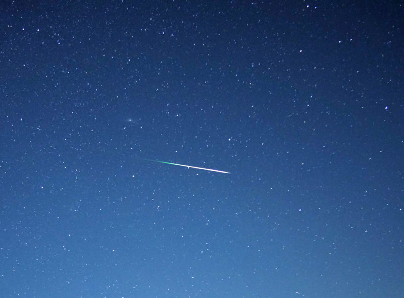 Perseid meteor