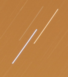star trails
