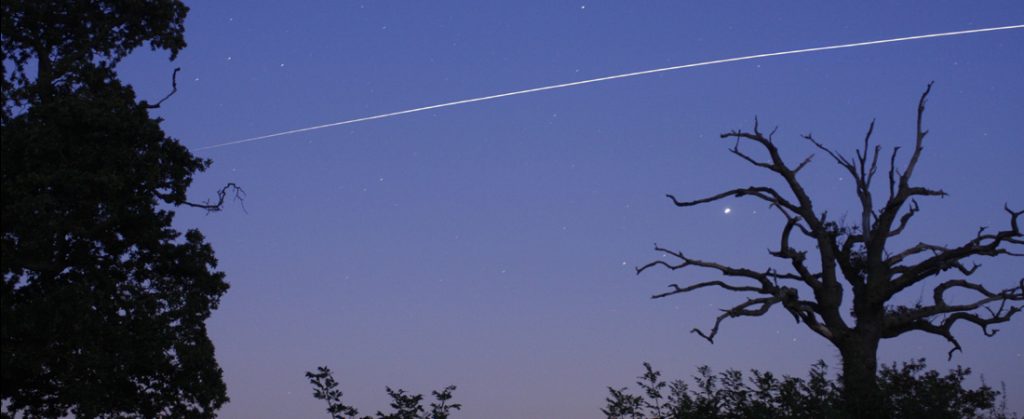 ISS trail