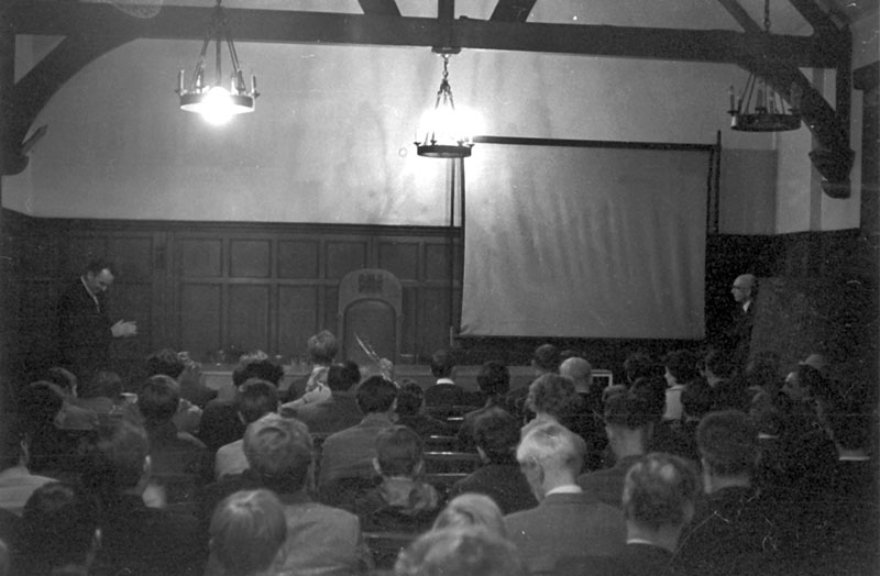 Caxton Hall meeting with Peter Lancaster Brown