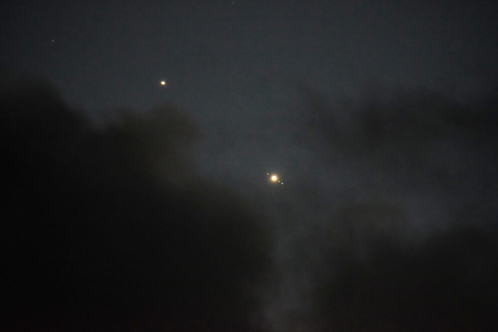 Jupiter and Saturn