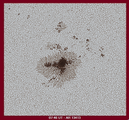 Sunspot detail