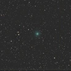 Comet Kushida in January sky