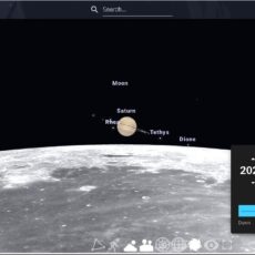 Watch as the Moon hides Saturn Watch as the Moon hides Saturn