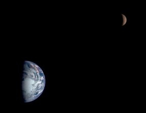 Earth and Moon