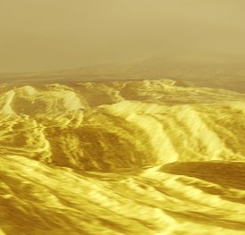 Venus volcanoes
